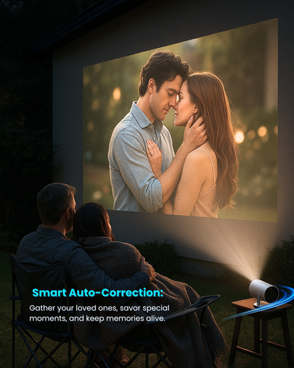 Portable Projector PRO 4K-WIFI: Transform Any Space into a Cinema