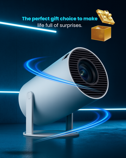 Portable Projector PRO 4K-WIFI: Transform Any Space into a Cinema